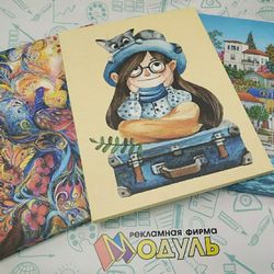 холсты с натяжкой на подрамник